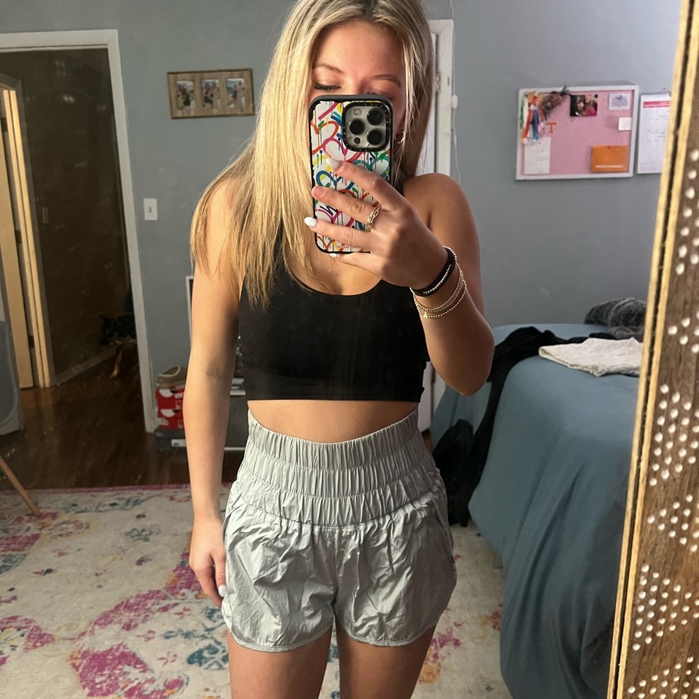 Grey Free People shorts size XS